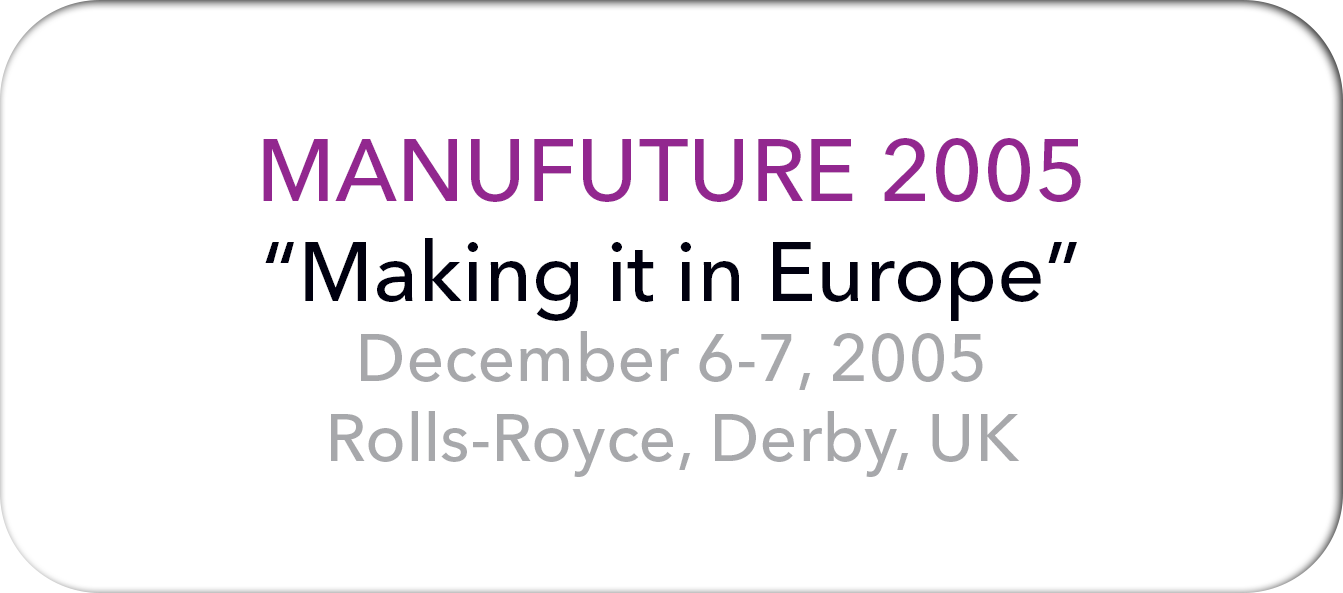 Manufuture 2005