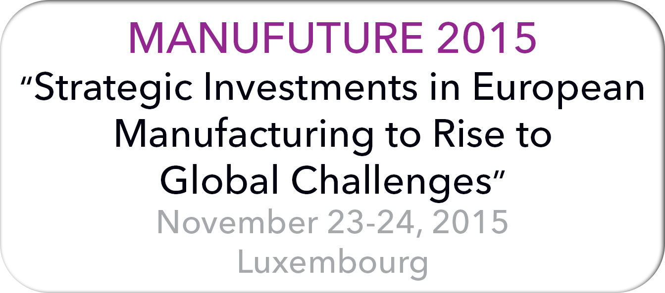 Manufuture 2015